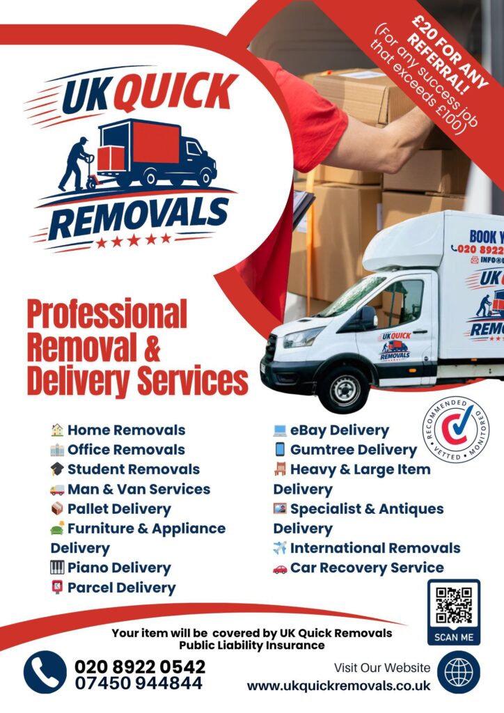 Removal company in willesdon, london